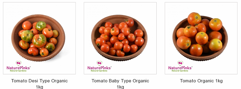 Types of tomato - natu/desi, baby, hybrid Types of tomato - natu/desi, baby, hybrid